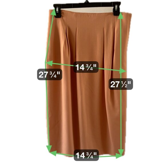 Vintage Women’s Tahari Skirt Suit Set in Terracotta Peach Size 6 - Picture 3 of 16